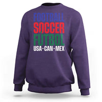 Canada Mexico USA Sweatshirt Football Fan Gift
