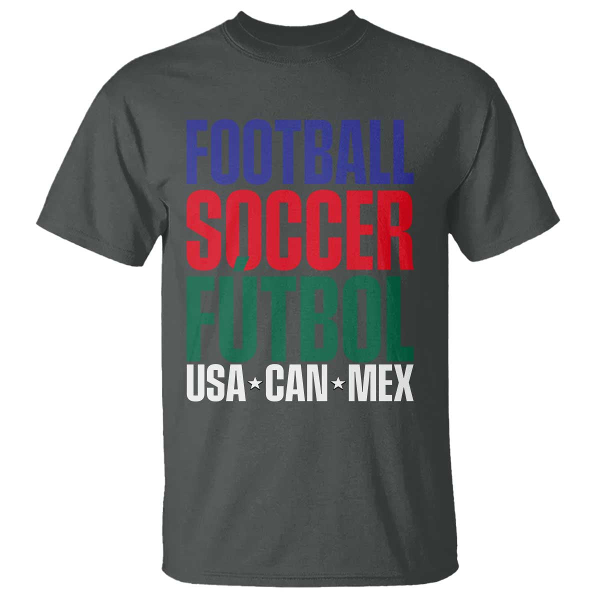 Canada Mexico USA T Shirt Football Fan Gift