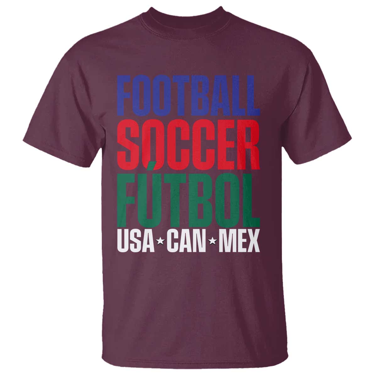 Canada Mexico USA T Shirt Football Fan Gift