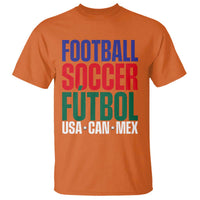 Canada Mexico USA T Shirt Football Fan Gift