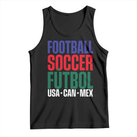 Canada Mexico USA Tank Top Football Fan Gift