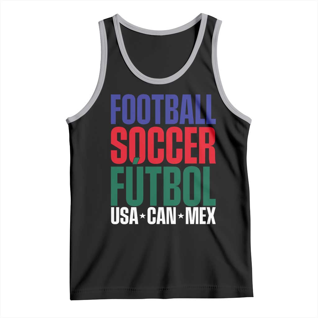 Canada Mexico USA Tank Top Football Fan Gift