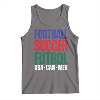 Canada Mexico USA Tank Top Football Fan Gift