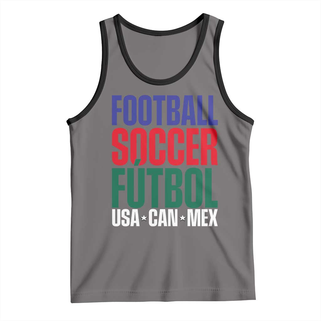Canada Mexico USA Tank Top Football Fan Gift