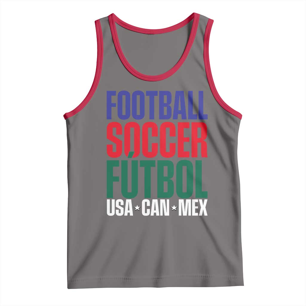 Canada Mexico USA Tank Top Football Fan Gift