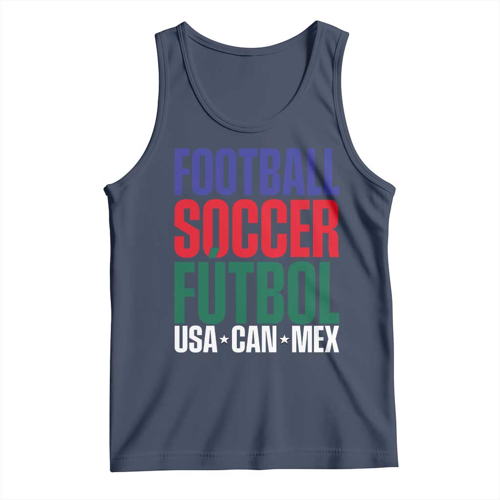 Canada Mexico USA Tank Top Football Fan Gift