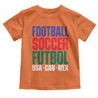 Canada Mexico USA Toddler T Shirt Football Fan Gift