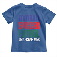 Canada Mexico USA Toddler T Shirt Football Fan Gift