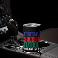Canada Mexico USA Tumbler Cup Football Fan Gift