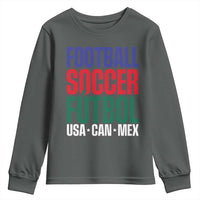 Canada Mexico USA Youth Sweatshirt Football Fan Gift