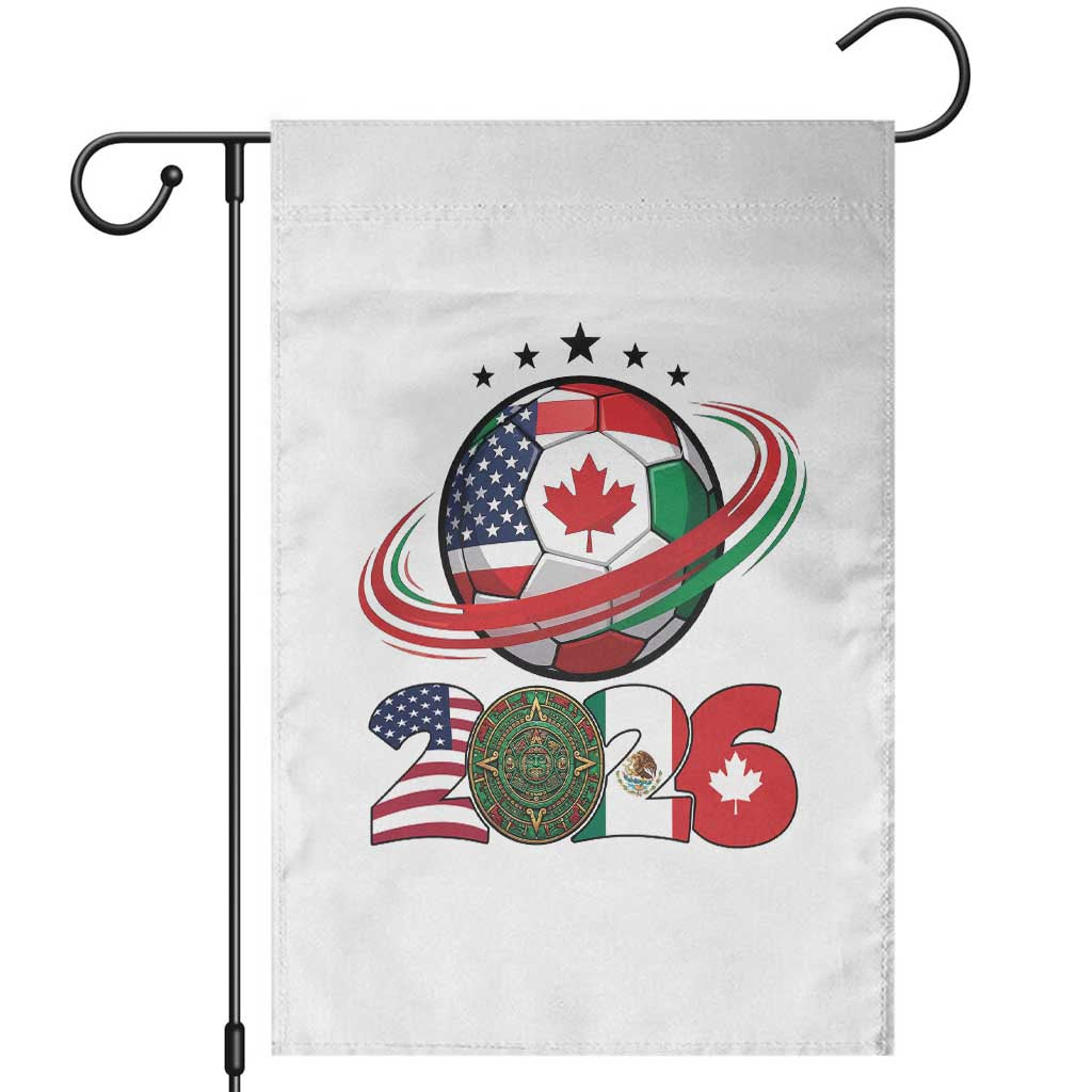 USA Mexico Canada Garden Flag 2026 Football Fan Gift