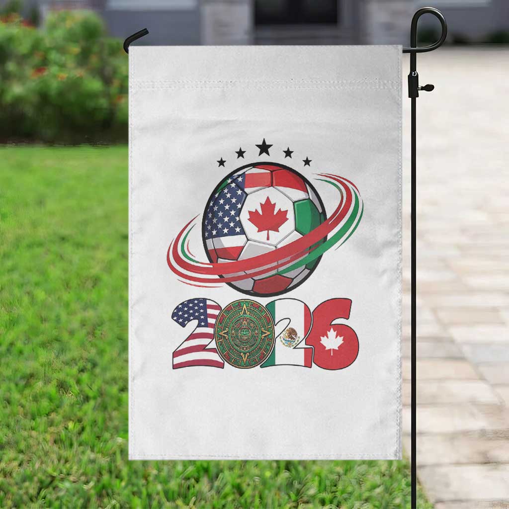 USA Mexico Canada Garden Flag 2026 Football Fan Gift