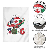 USA Mexico Canada Garden Flag 2026 Football Fan Gift