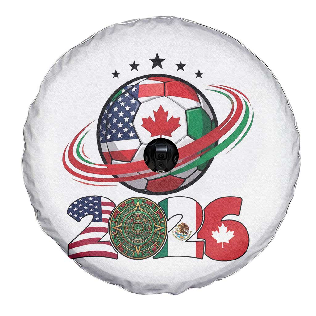 USA Mexico Canada Spare Tire Cover 2026 Football Fan Gift