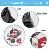 USA Mexico Canada Spare Tire Cover 2026 Football Fan Gift