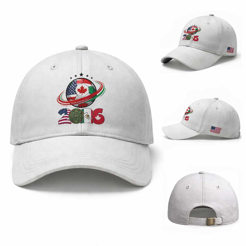 USA Mexico Canada Baseball Cap 2026 Football Fan Gift