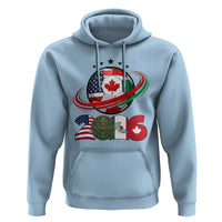 USA Mexico Canada Hoodie 2026 Football Fan Gift