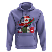 USA Mexico Canada Hoodie 2026 Football Fan Gift