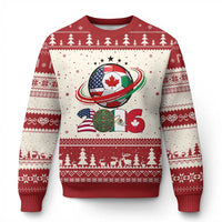 USA Mexico Canada Ugly Christmas Sweater 2026 Football Fan Gift