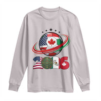 USA Mexico Canada Long Sleeve Shirt 2026 Football Fan Gift
