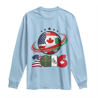 USA Mexico Canada Long Sleeve Shirt 2026 Football Fan Gift