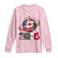 USA Mexico Canada Long Sleeve Shirt 2026 Football Fan Gift