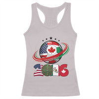 USA Mexico Canada Racerback Tank Top 2026 Football Fan Gift