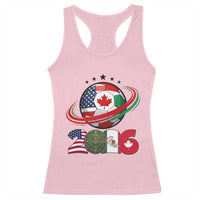 USA Mexico Canada Racerback Tank Top 2026 Football Fan Gift