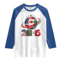 USA Mexico Canada Raglan Shirt 2026 Football Fan Gift