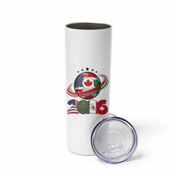 USA Mexico Canada Skinny Tumbler 2026 Football Fan Gift