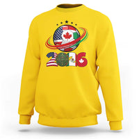 USA Mexico Canada Sweatshirt 2026 Football Fan Gift