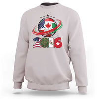 USA Mexico Canada Sweatshirt 2026 Football Fan Gift