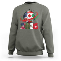 USA Mexico Canada Sweatshirt 2026 Football Fan Gift