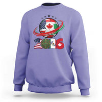 USA Mexico Canada Sweatshirt 2026 Football Fan Gift