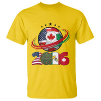 USA Mexico Canada T Shirt 2026 Football Fan Gift