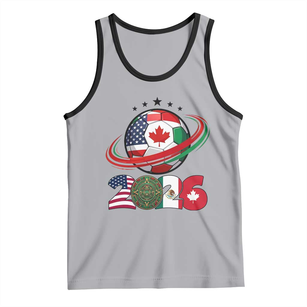 USA Mexico Canada Tank Top 2026 Football Fan Gift