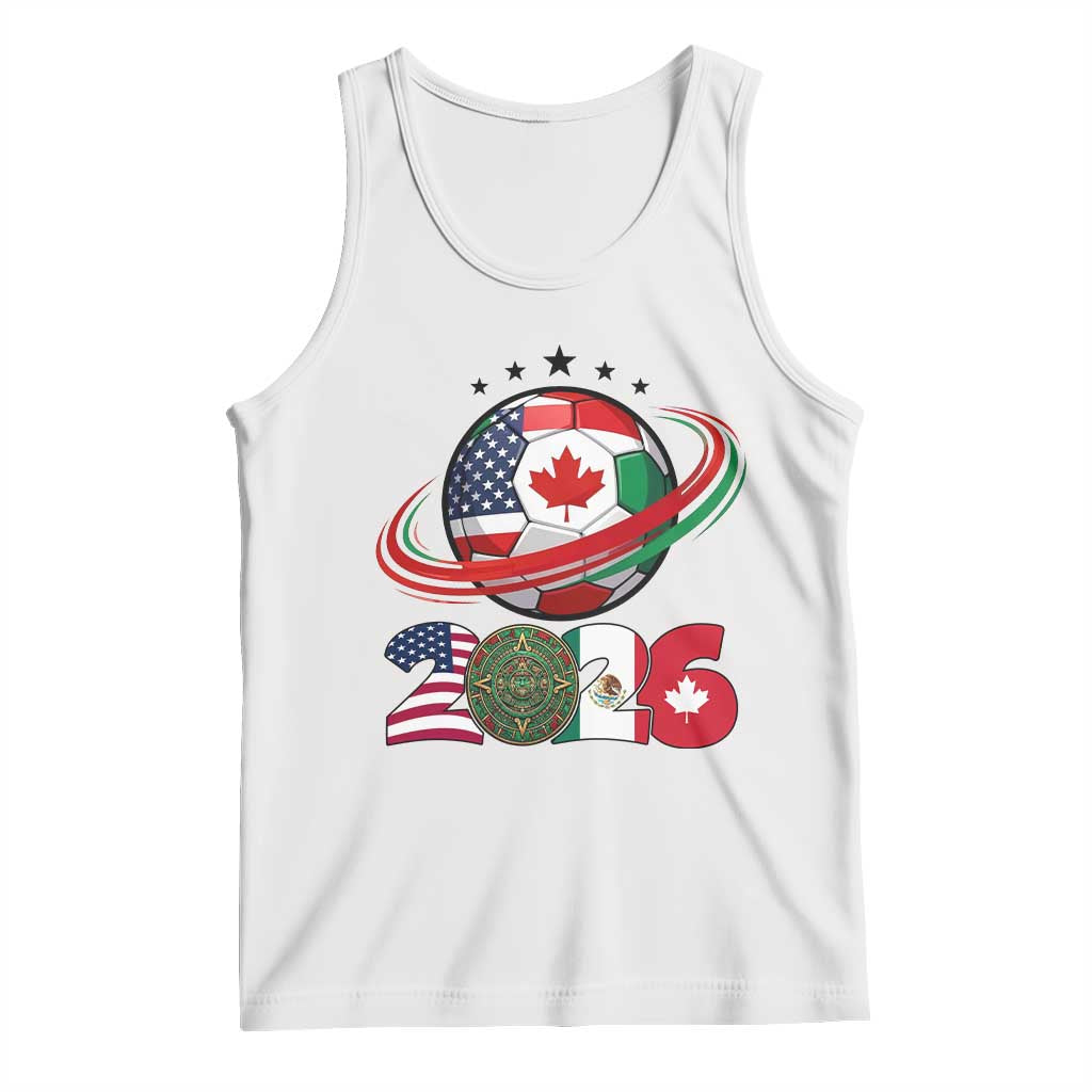 USA Mexico Canada Tank Top 2026 Football Fan Gift