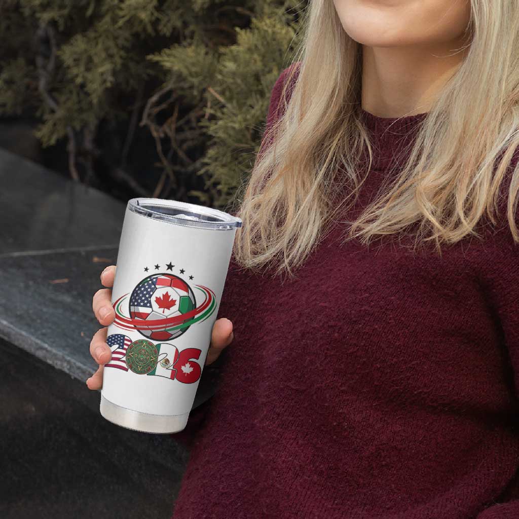 USA Mexico Canada Tumbler Cup 2026 Football Fan Gift