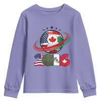 USA Mexico Canada Youth Sweatshirt 2026 Football Fan Gift