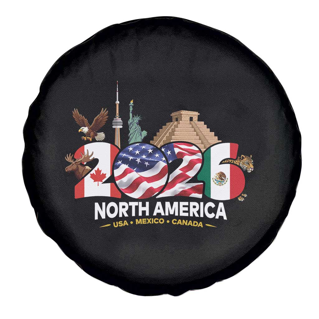 2026 North American Football Supporters Spare Tire Cover