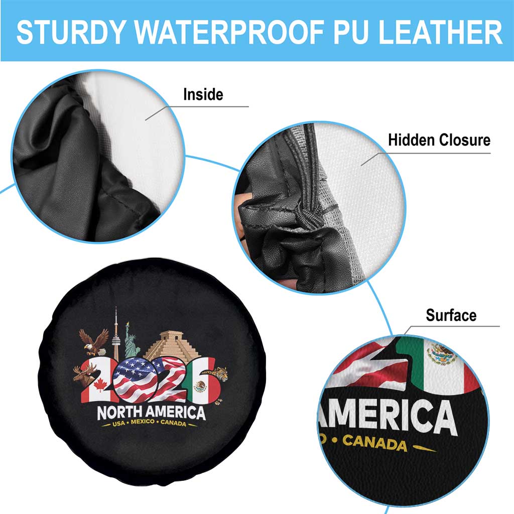 2026 North American Football Supporters Spare Tire Cover