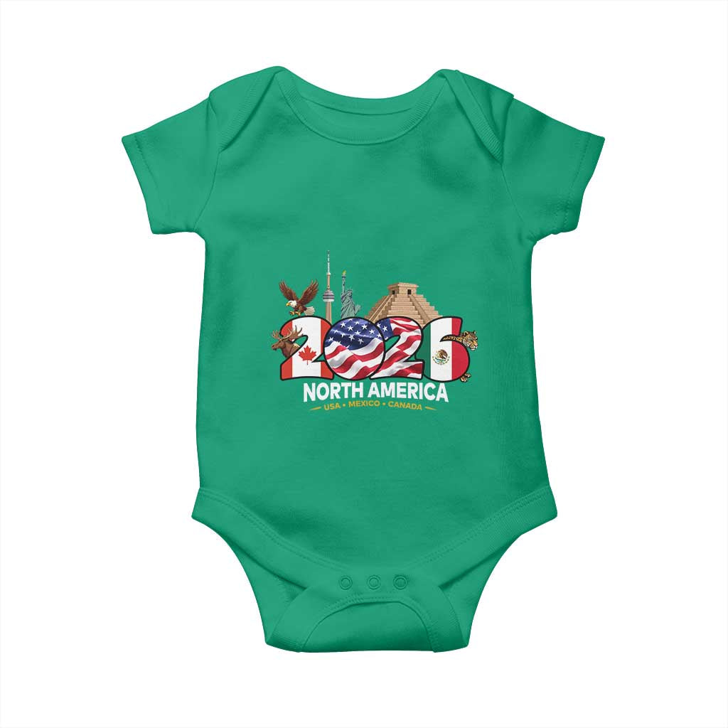 2026 North American Football Supporters Baby Onesie