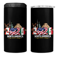 2026 North American Football Supporters 4 in 1 Can Cooler Tumbler
