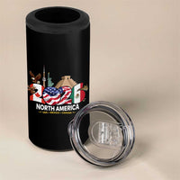 2026 North American Football Supporters 4 in 1 Can Cooler Tumbler