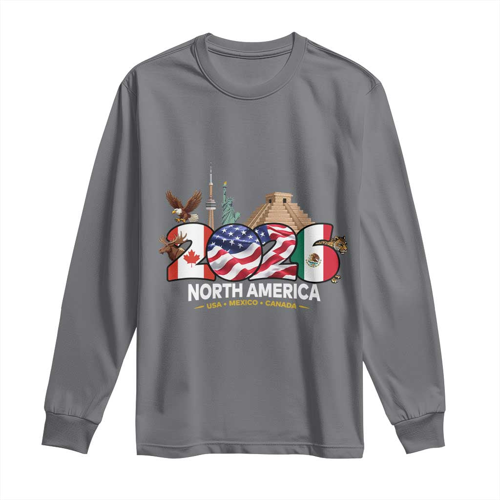 2026 North American Football Supporters Long Sleeve Shirt