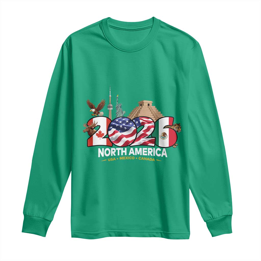 2026 North American Football Supporters Long Sleeve Shirt
