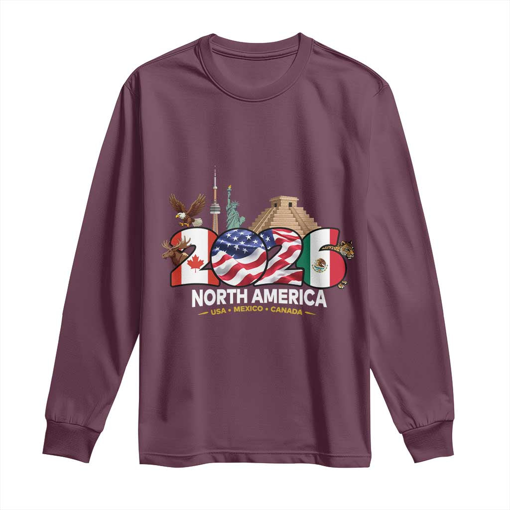 2026 North American Football Supporters Long Sleeve Shirt