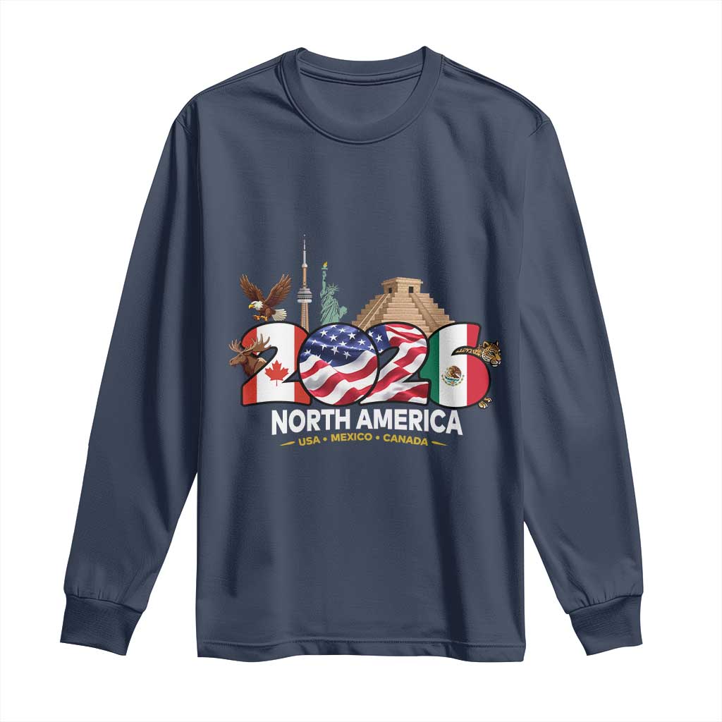 2026 North American Football Supporters Long Sleeve Shirt