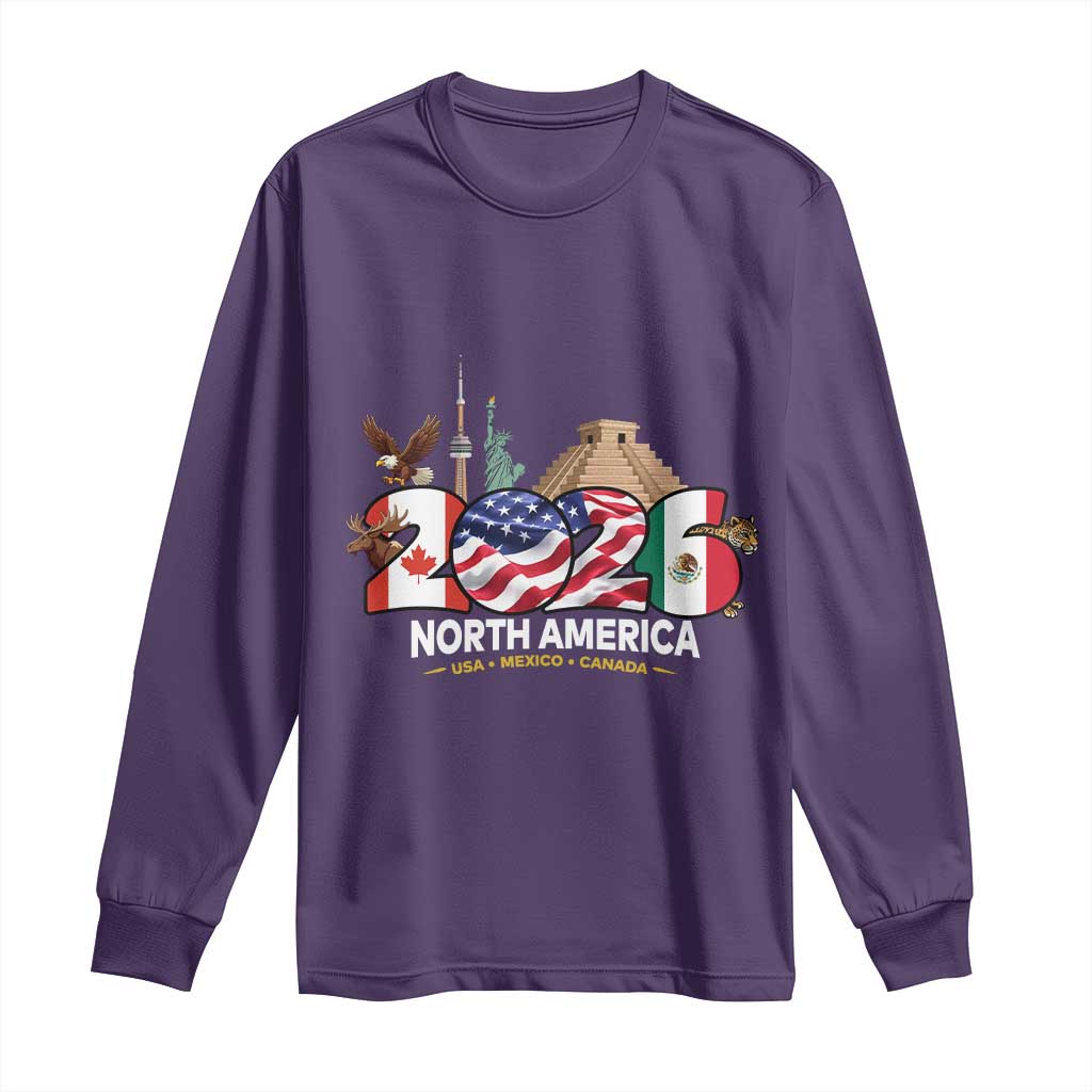 2026 North American Football Supporters Long Sleeve Shirt