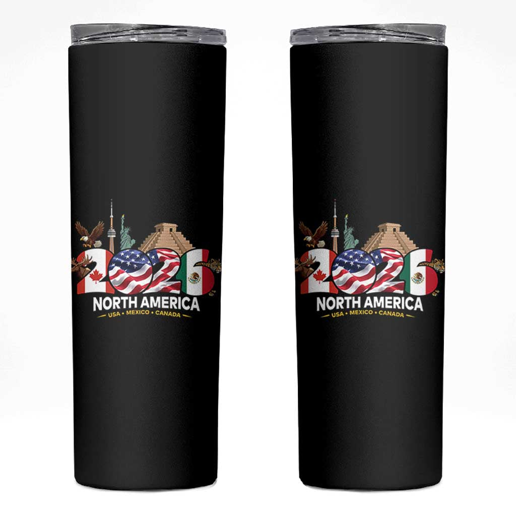 2026 North American Football Supporters Skinny Tumbler